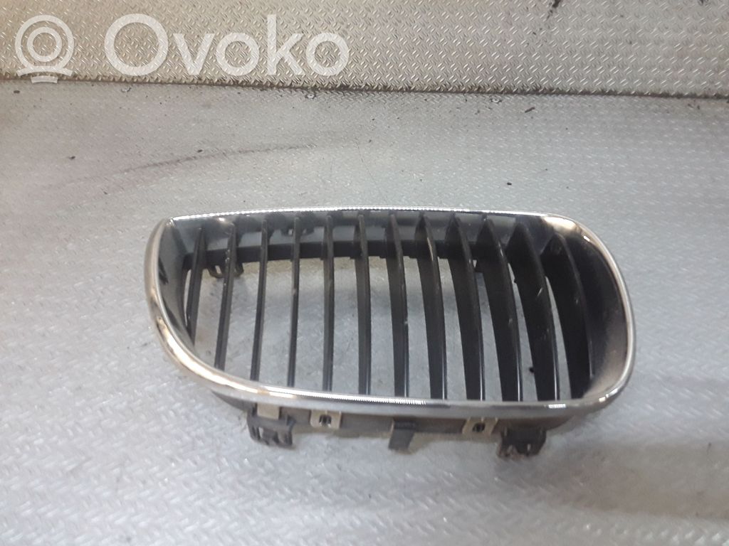 BMW 1 E81 E87 Etupuskurin ylempi jäähdytinsäleikkö 
