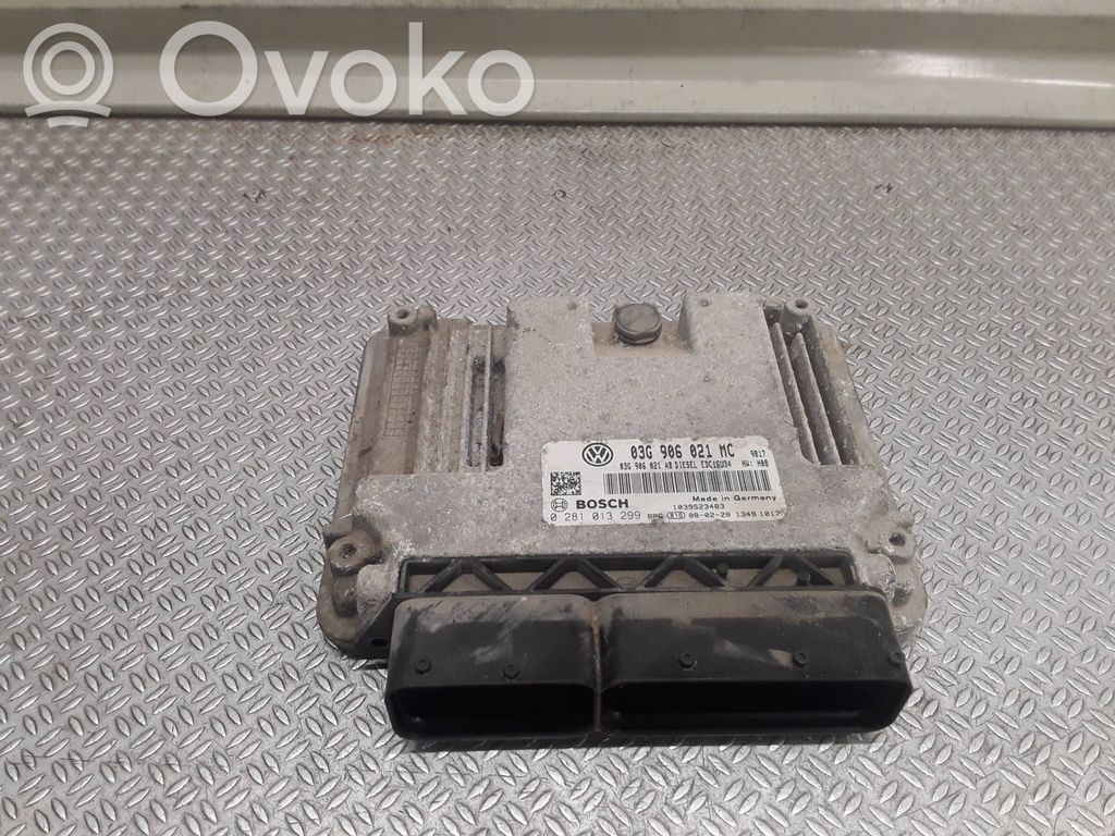 Skoda Octavia Mk2 (1Z) Engine control unit/module 