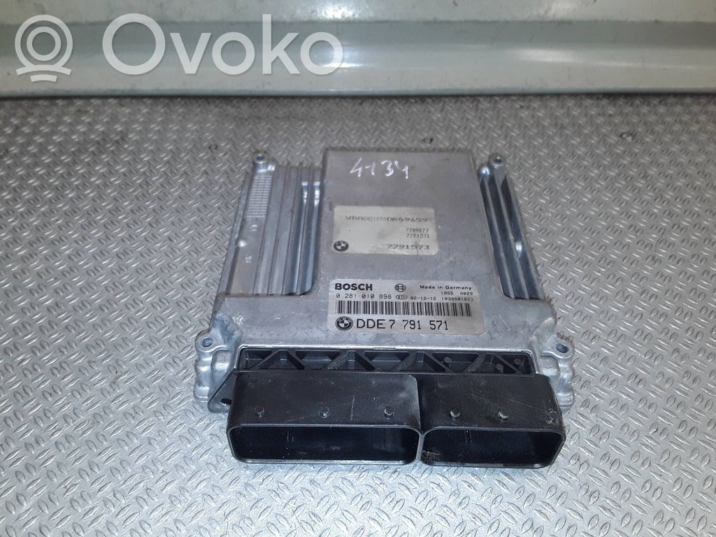 Engine control unit/module   0281010898,7791571