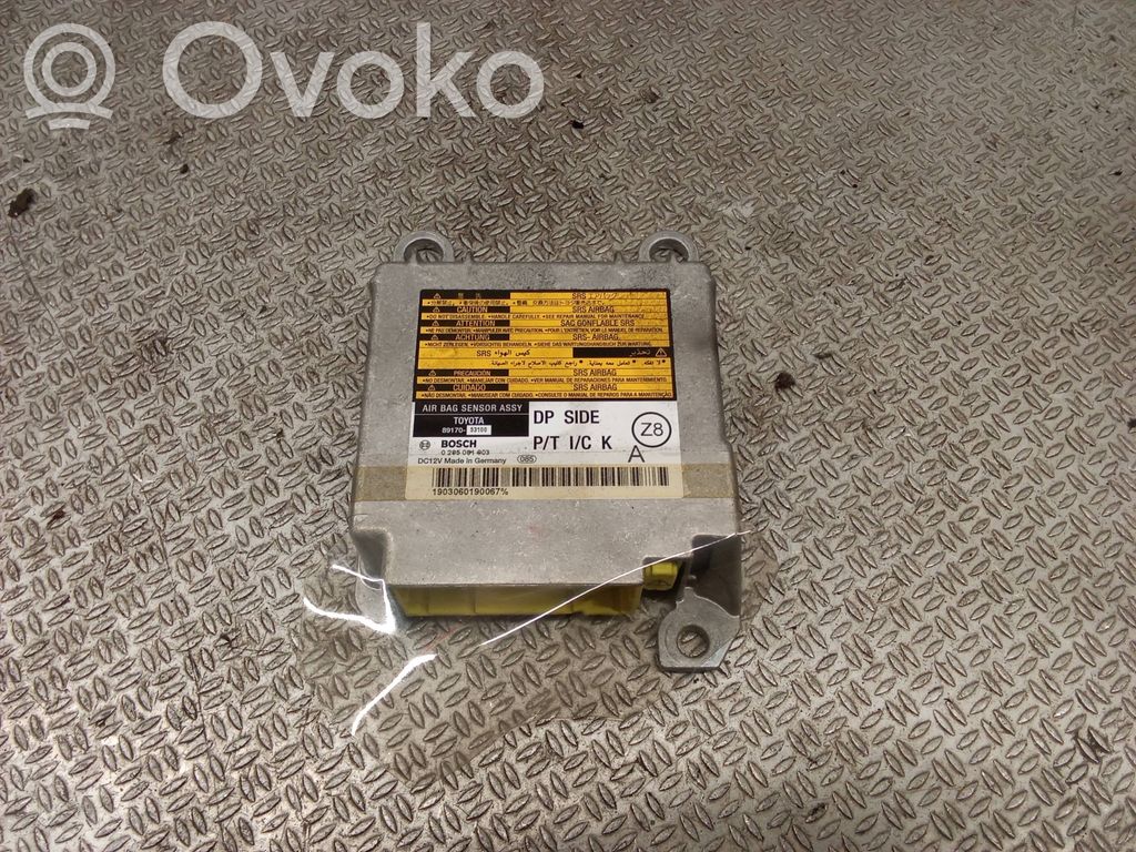 Unidad de control/módulo del Airbag   8917053100