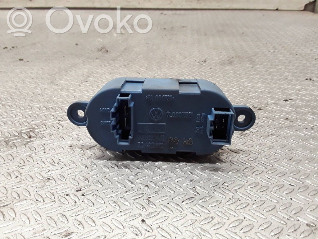 Volkswagen Touareg I Motor aerotermă/rezistor ventilator