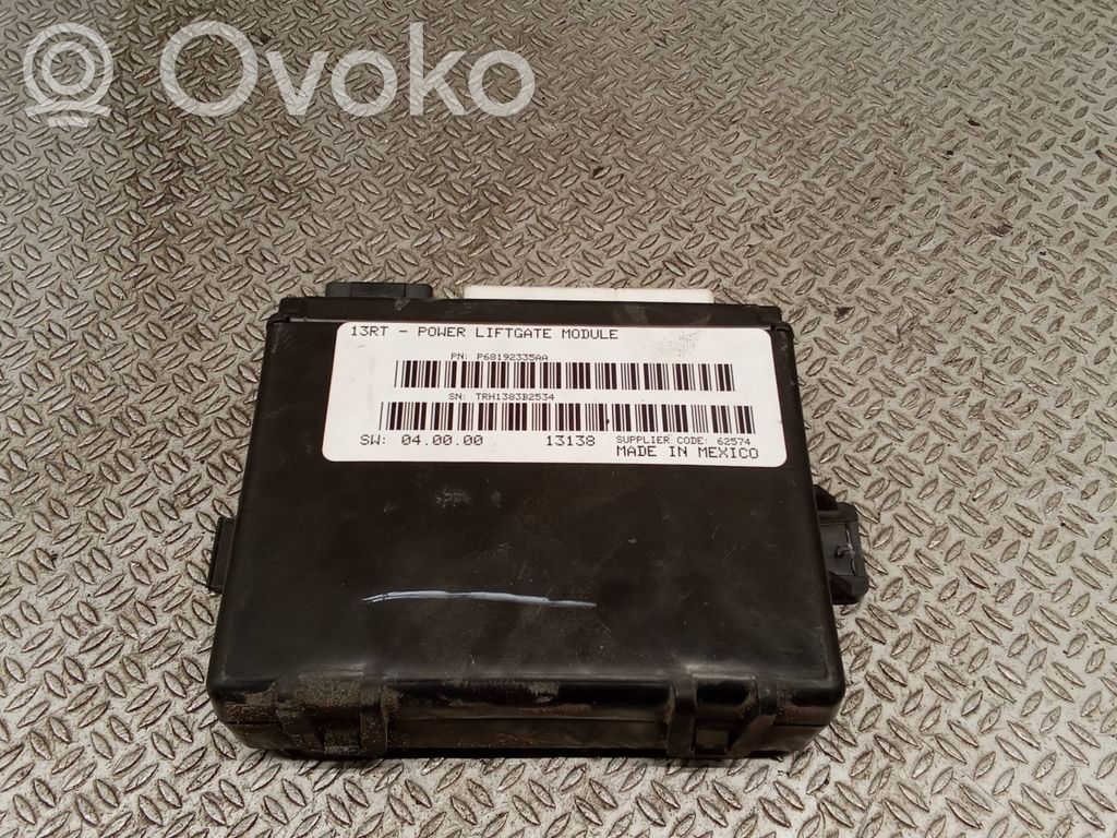 Tailgate/trunk control unit/module   68192335AA