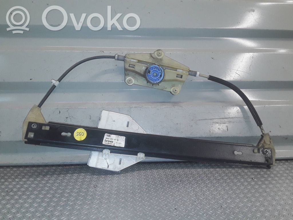 Audi A6 S6 C6 4F Meccanismo di sollevamento del finestrino posteriore senza motorino 