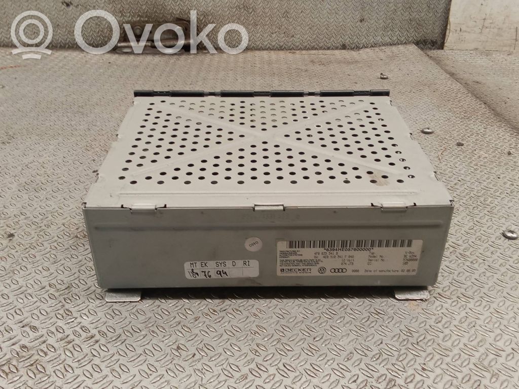 GPS-navigaation ohjainlaite/moduuli   4F0035541B,4E0910541F