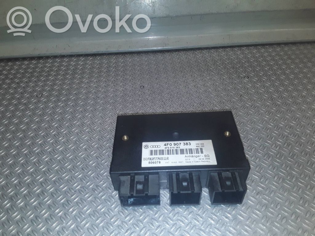 Unidad de control/módulo de la barra de remolque   4F0907383,4F0910383