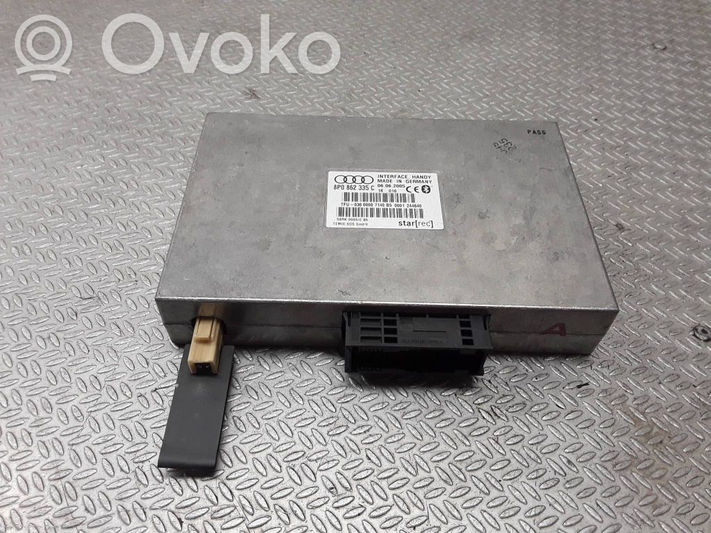 Unidad de control/módulo de bluetooth   8P0862335C,58RK00051CC5