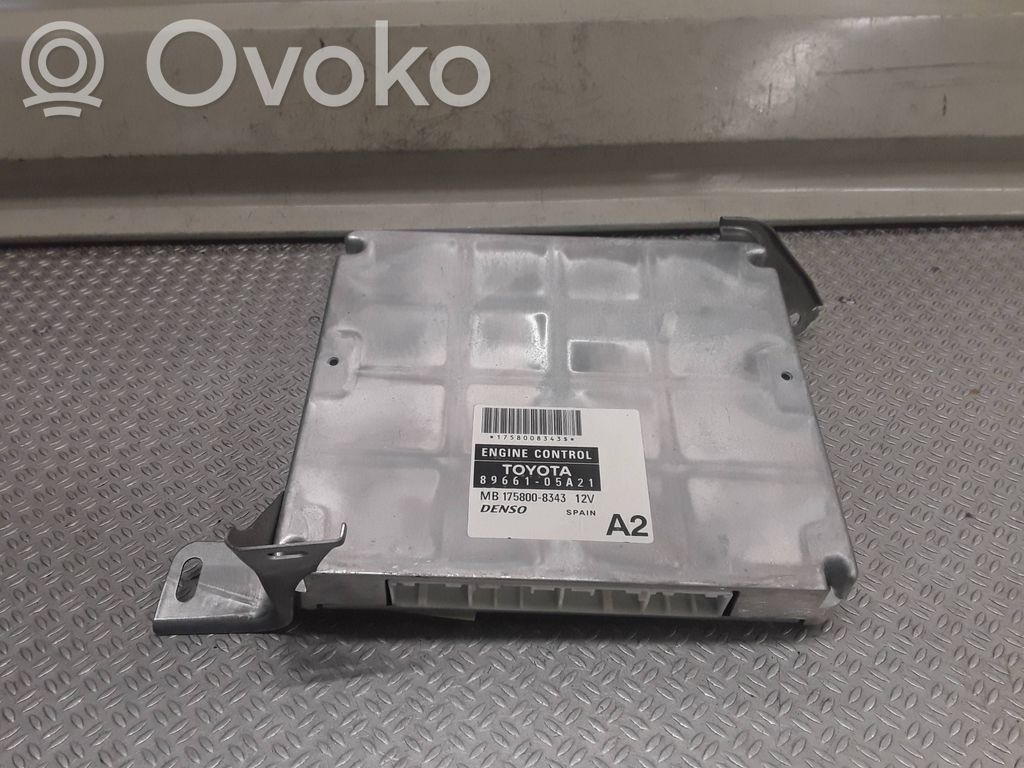Engine control unit/module   8966105A21,MB1758008343