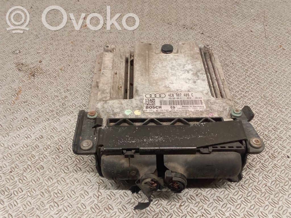 Engine control unit/module   4E0907409C,4E0910409H