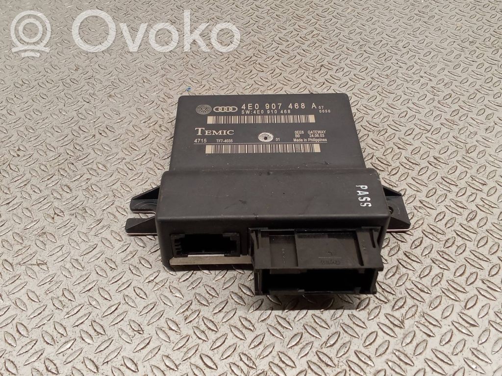 Sonstige Steuergeräte / Module   4E0907468A,4E0910468