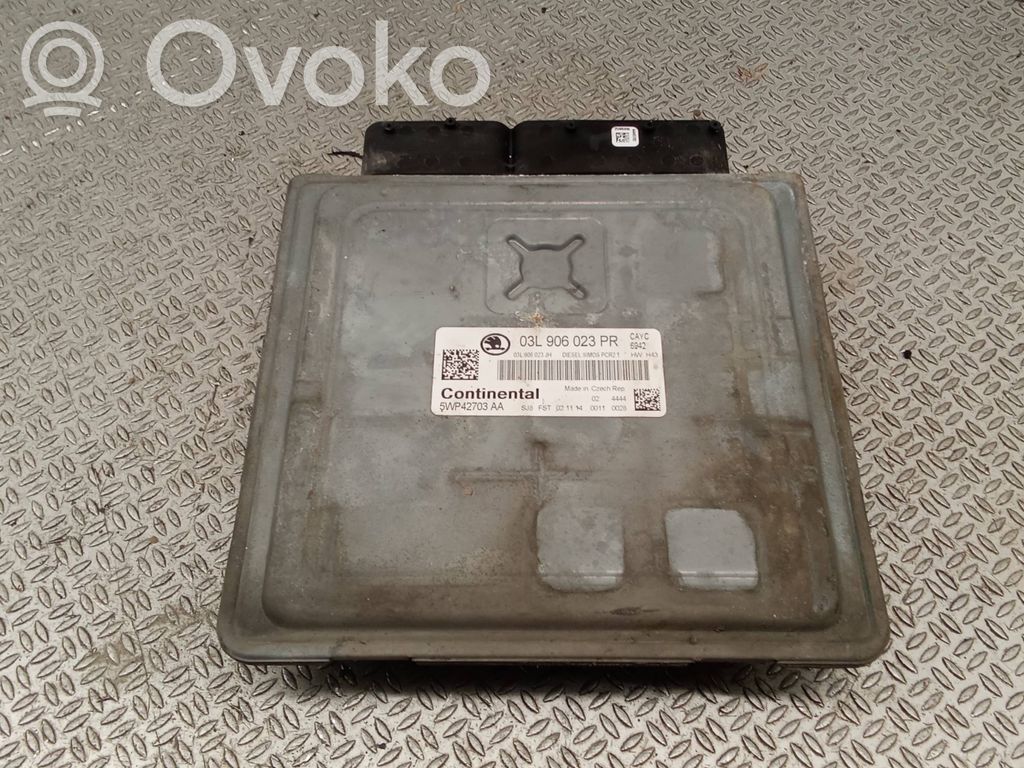 Skoda Superb B6 (3T) Engine control unit/module 