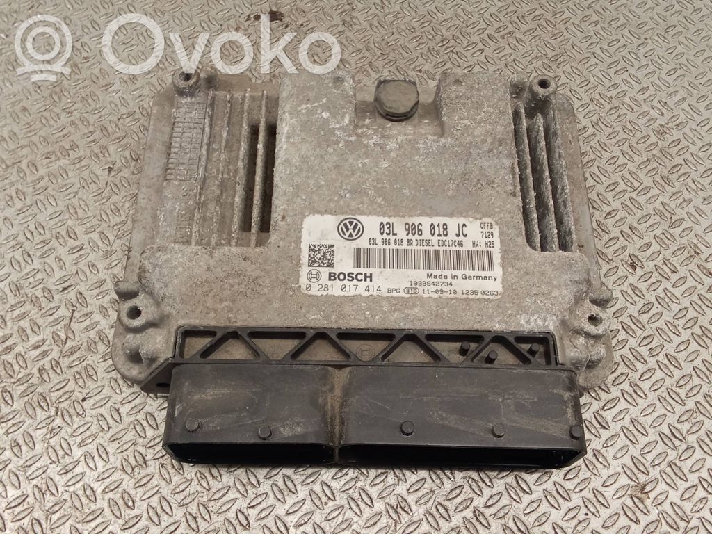 Unitate/modul de control motor   03L906018JC,03L906018BR