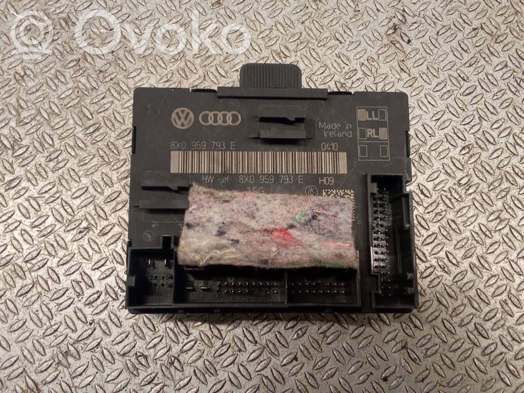 Other control units/modules   8X0959793E