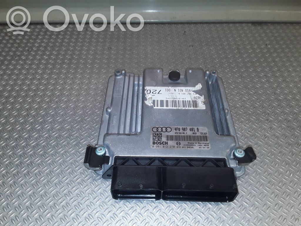 Variklio valdymo blokas   4F0907401B,4F0910401N,0281012270
