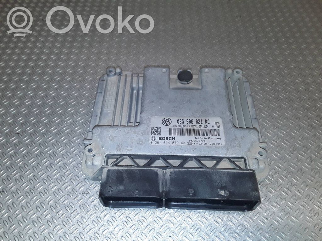 Volkswagen Caddy Engine control unit/module 