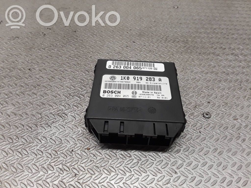 Unité de commande, module PDC aide au stationnement   1K0919283A