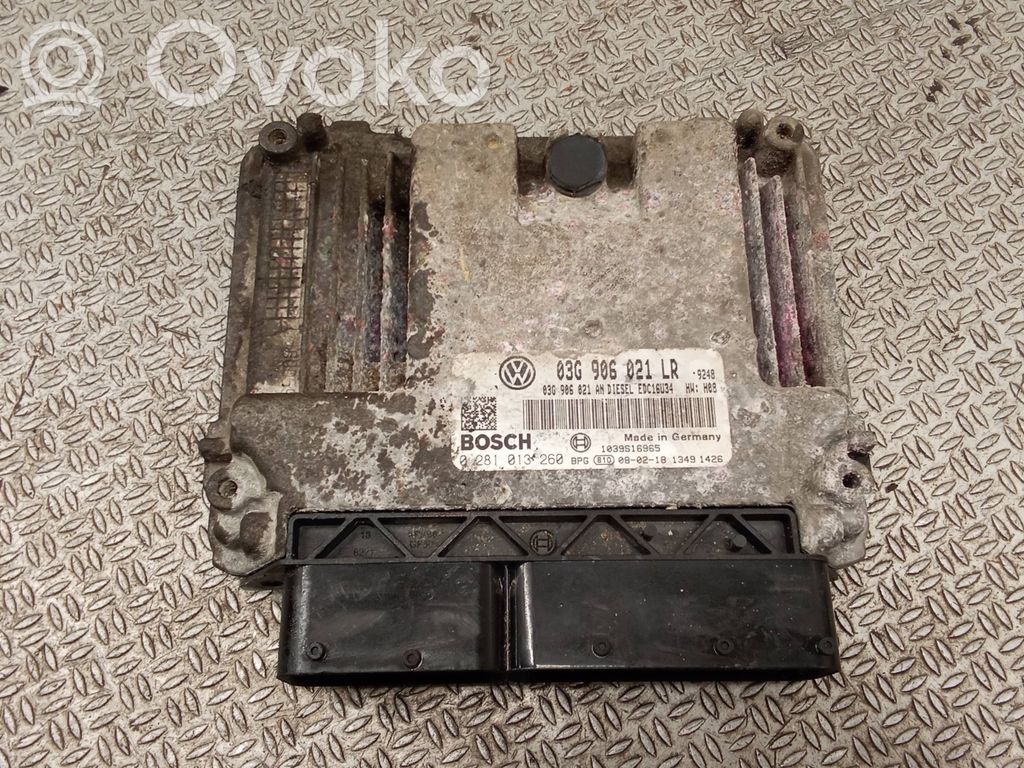 Unidad de control/módulo del motor   03G906021LR,03G906021AN