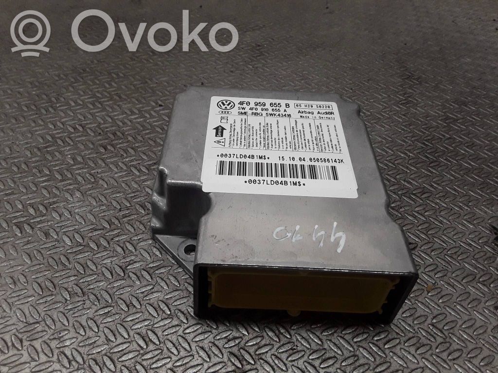 Sterownik / Moduł Airbag   4F0959655B