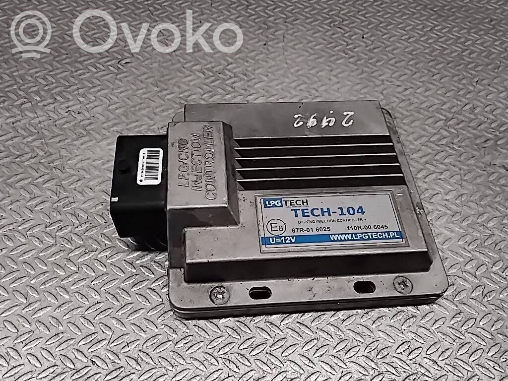 Nestekaasun ohjainlaite/moduuli (LPG)   TECH104,67R016025,110R006045