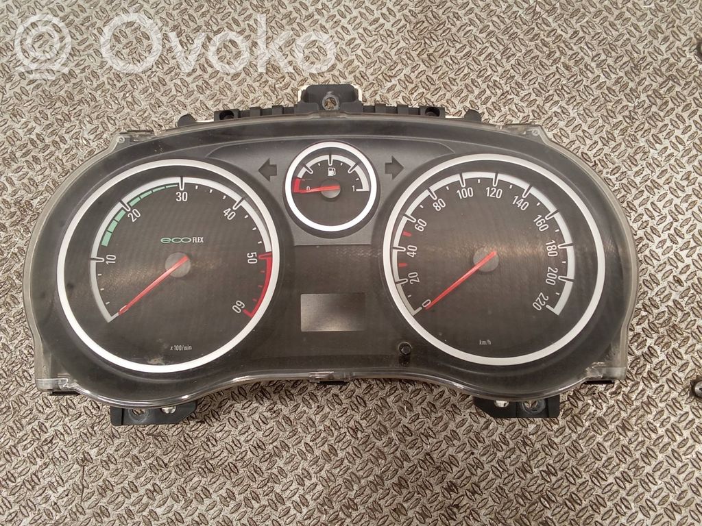 Opel Corsa D Speedometer (instrument cluster) 