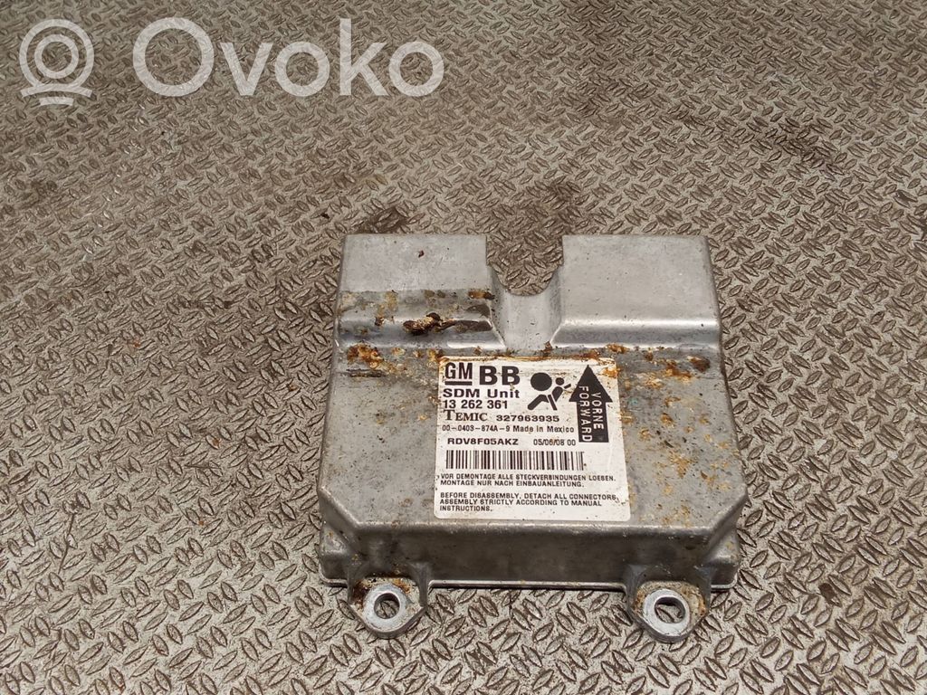 Opel Corsa D Airbag control unit/module 