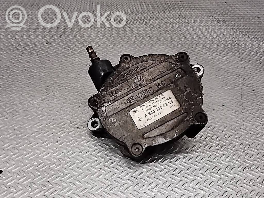 Alipainepumppu   A6402300365