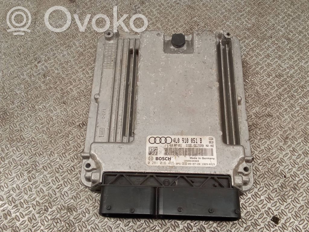 Audi Q7 4L Unidad de control/módulo del motor 