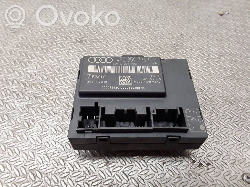 Oven ohjainlaite/moduuli   4F0959794E,4F0910795E