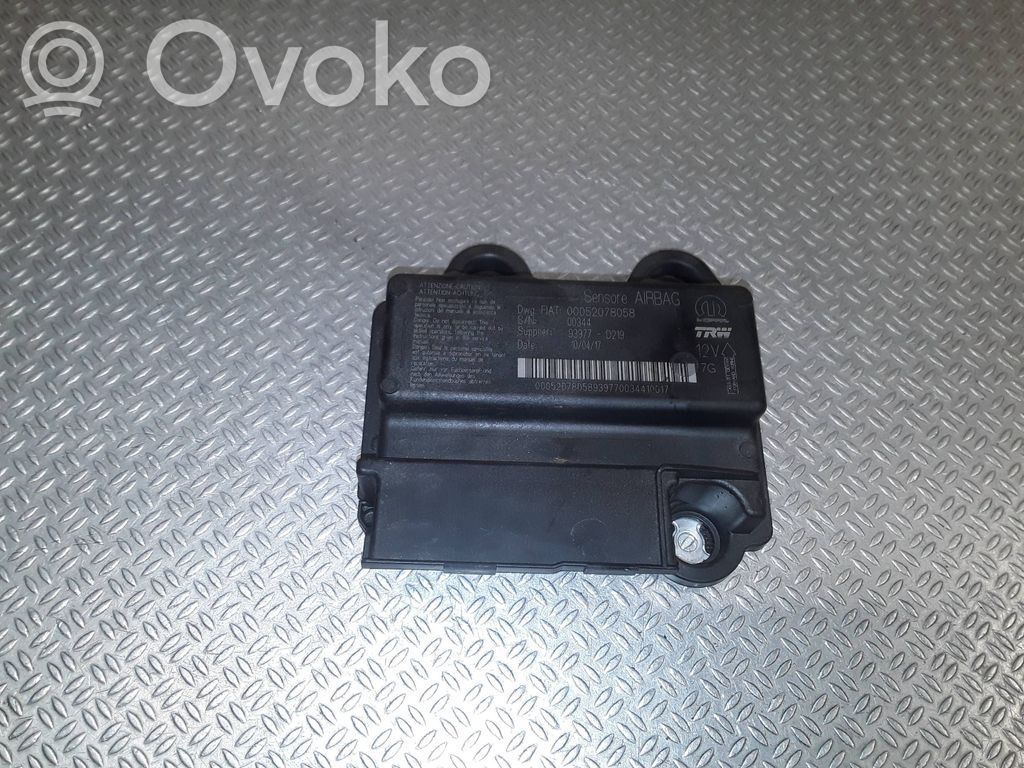Turvatyynyn ohjainlaite/moduuli   00052078058