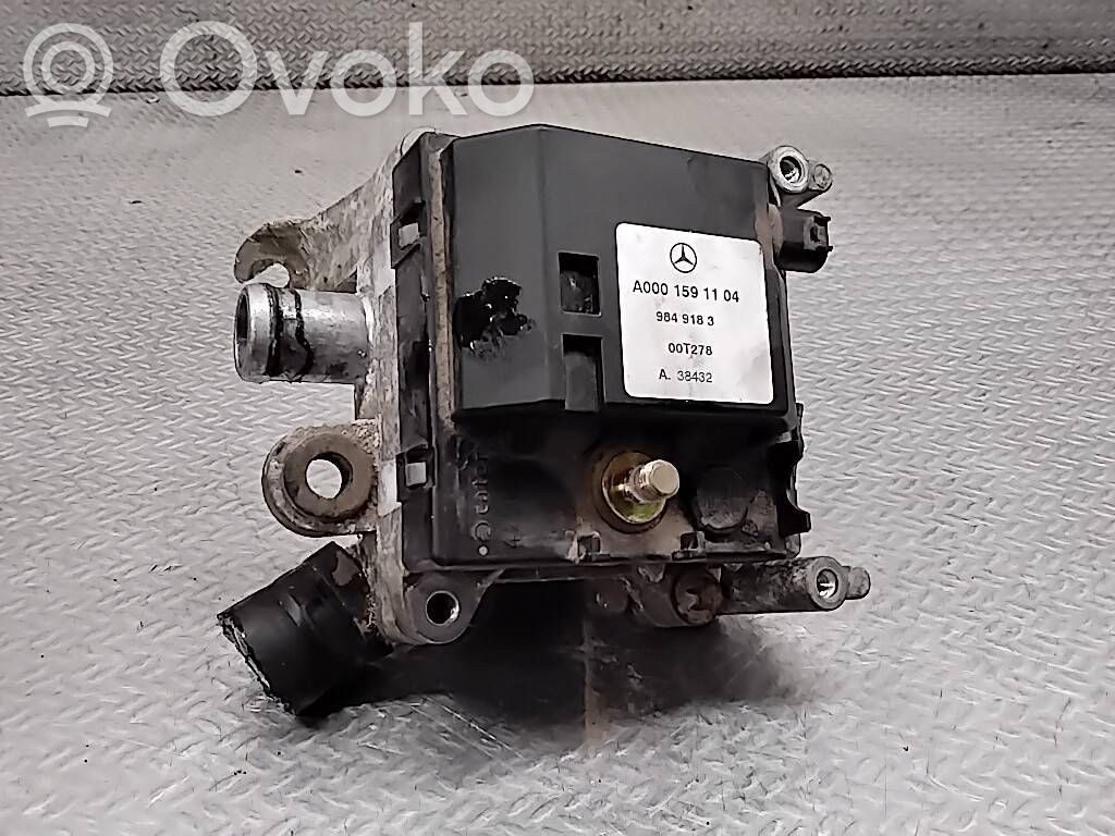 Mercedes-Benz E W210 Układu podgrzewania wstępnego silnika 