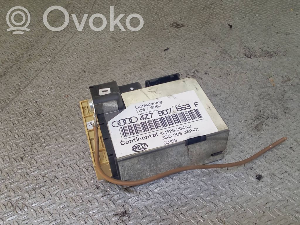 Audi A6 Allroad C5 Module de commande suspension pneumatique arrière 