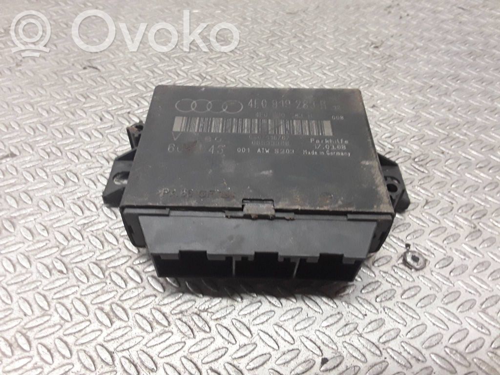 Audi A6 S6 C6 4F Unidad de control/módulo PDC de aparcamiento 