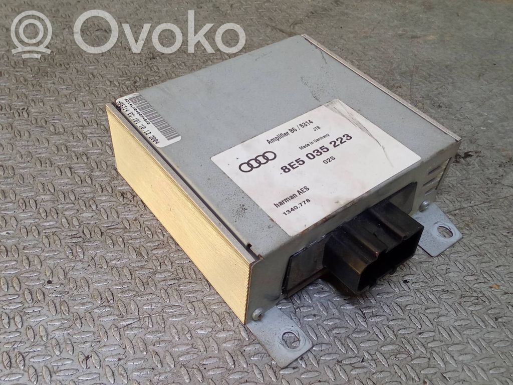 Audi A4 S4 B7 8E 8H Amplificateur de son