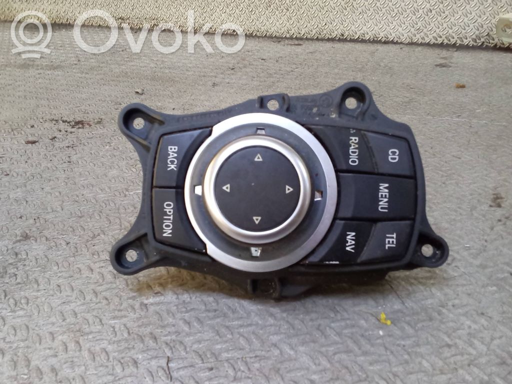 BMW 3 E90 E91 Console centrale, commande de multimédia l'unité principale 