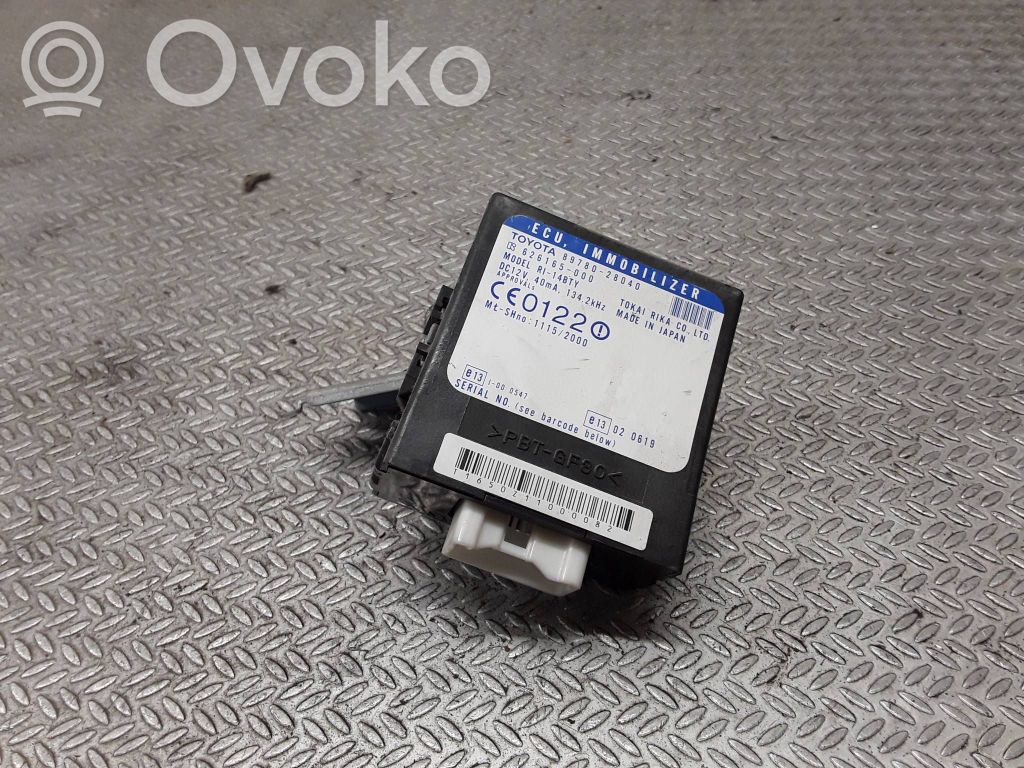Toyota Previa (XR30, XR40) II Unitate/modul comandă imobilizator 