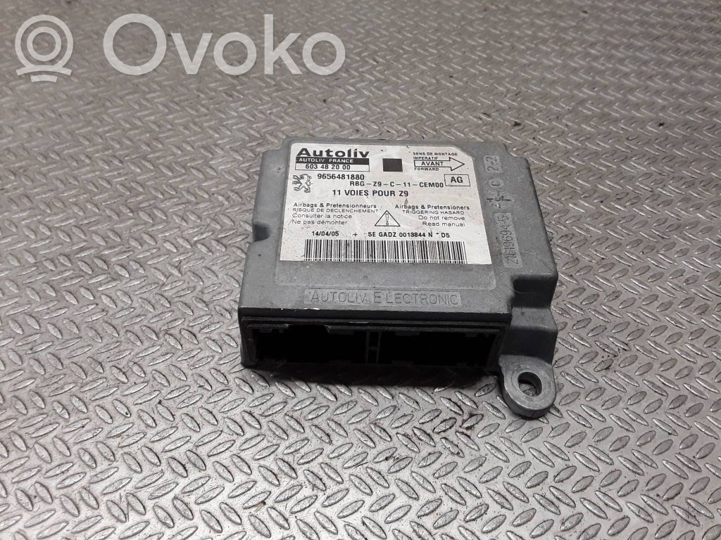 Unidad de control/módulo del Airbag   9656481880