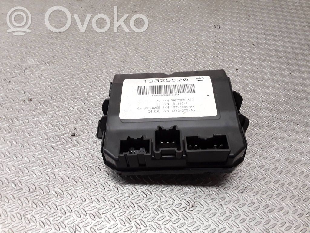 Opel Insignia A Unidad de control/módulo del maletero/compartimiento de carga 