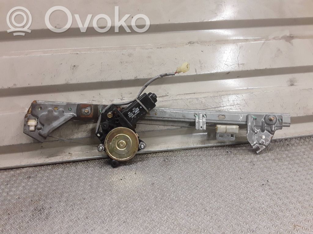 Front door window regulator with motor