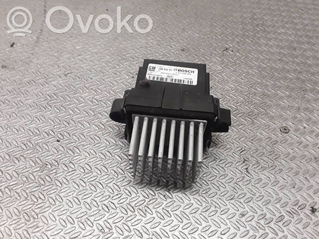 Motor aerotermă/rezistor ventilator   13503201,F011500056,SMU41M73