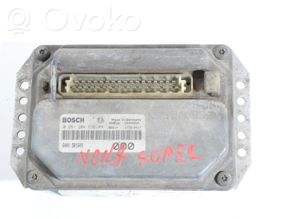 Dacia SupeRNova Motorsteuergerät ECU 