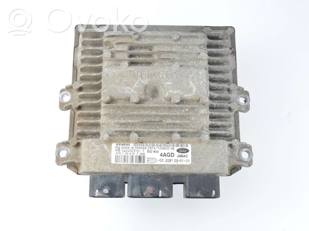 Ford Fusion Engine control unit/module ECU 