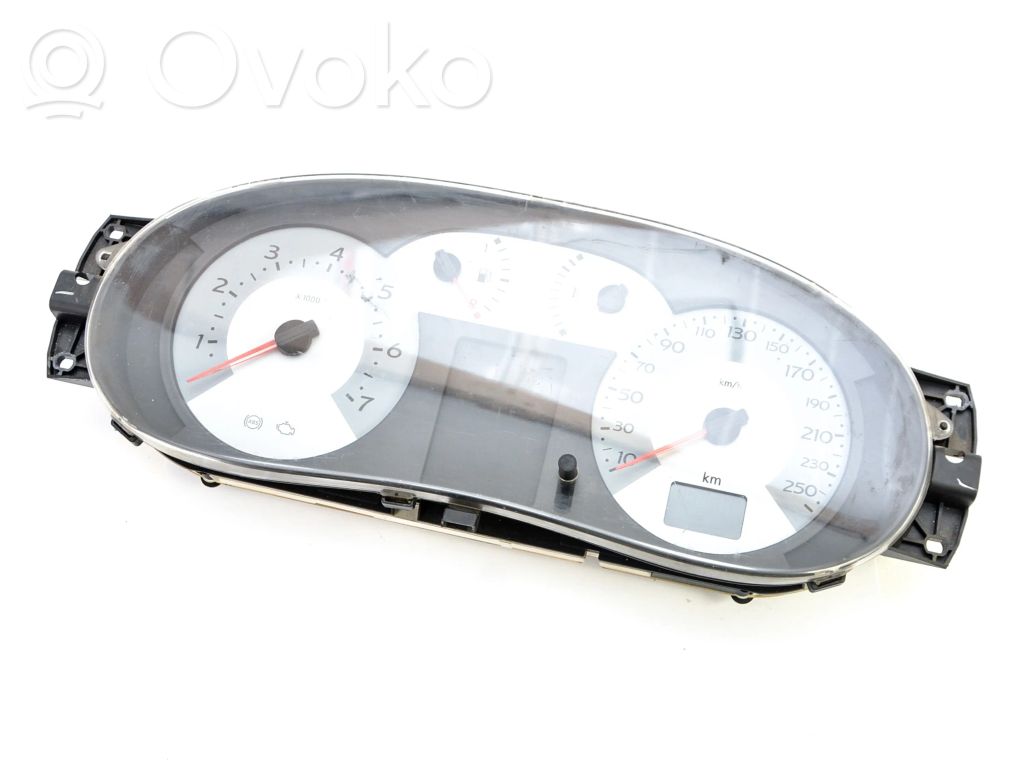 Renault Clio II Speedometer (instrument cluster) 