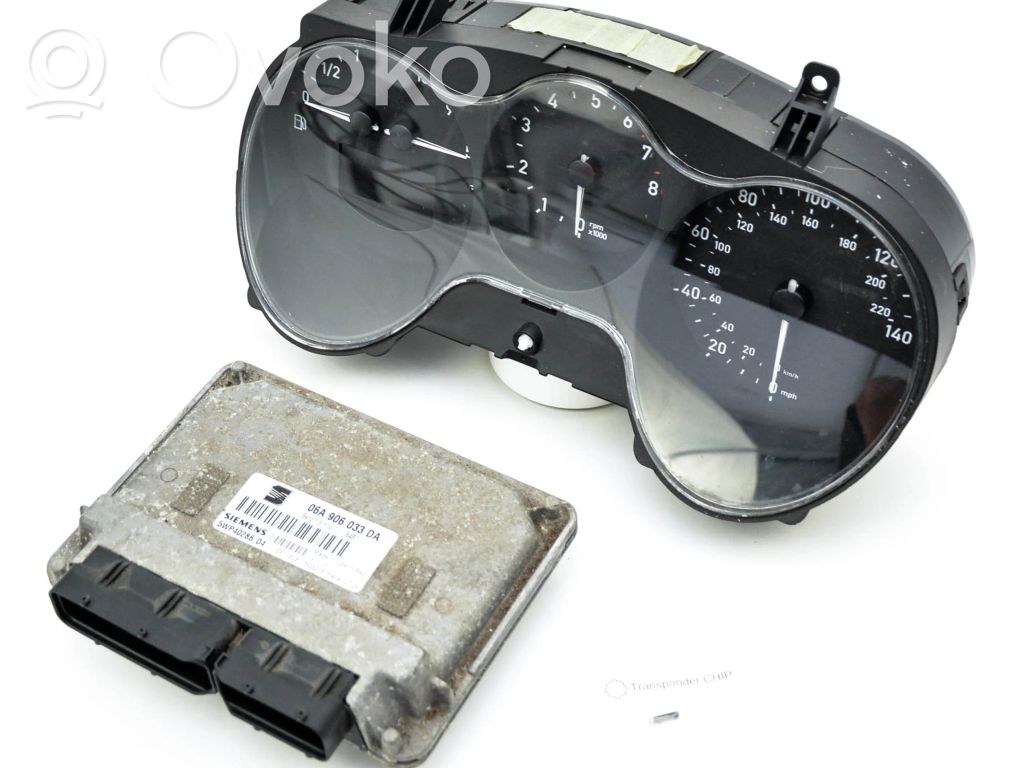 Seat Altea Engine ECU kit and lock set 