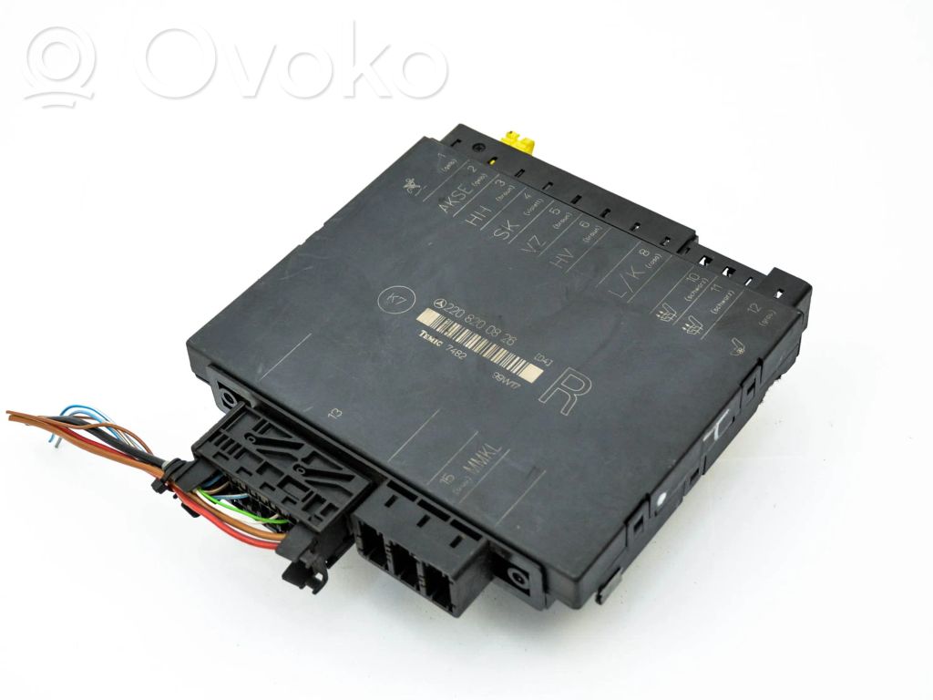 Mercedes-Benz S W220 Module de commande de siège 
