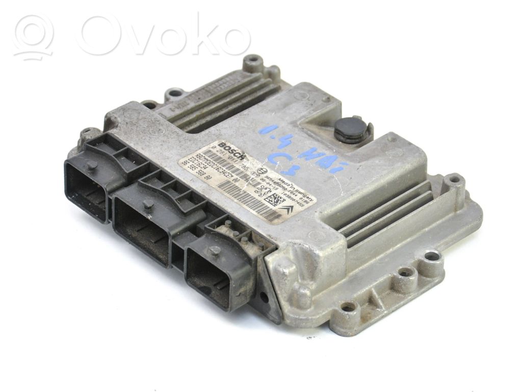 Engine control unit/module ECU   9658556880,0281011785,1039S07455,9654490280