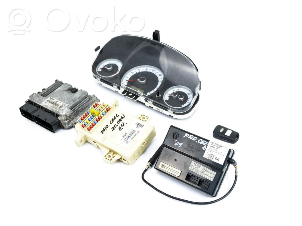 KIA Pro Cee'd I Engine ECU kit and lock set 