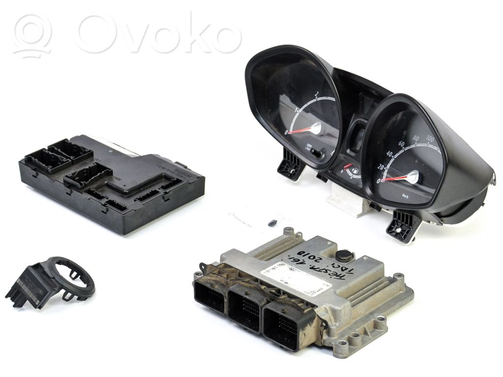 Ford Fiesta Engine ECU kit and lock set 