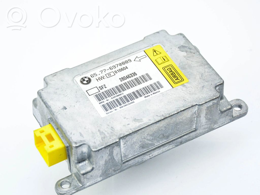 Airbag deployment crash/impact sensor   6970889,6970889,65776970889,65776970889