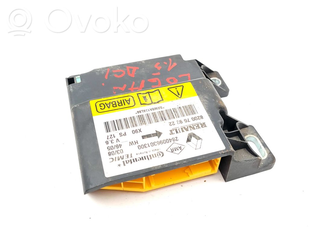 Dacia Logan II Airbag control unit/module 