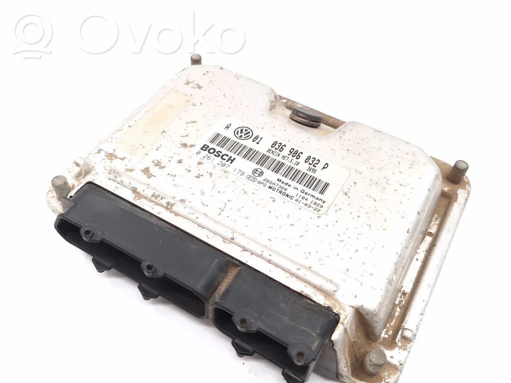 Engine control unit/module ECU   036906032P,0261207179,11841829,26SA7368