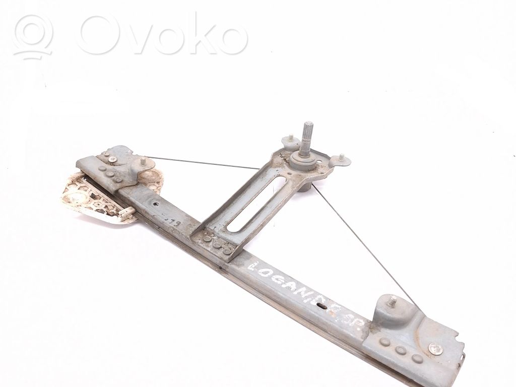 Dacia Logan I Rear door manual window regulator 